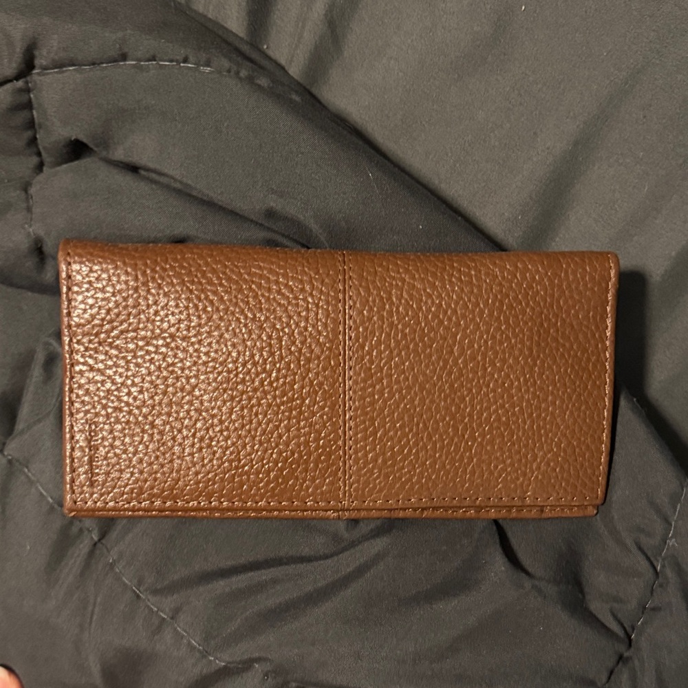 Cole Haan Tan Leather Card Holder